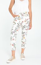 Cassis Dames Cassis - Broek met bloemenprint - Sportbroek - Maat 40