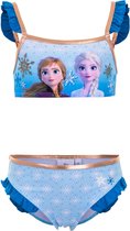 Disney Frozen bikini - blauw/goud - maat 104