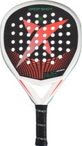 Drop Shot - EXPLORER 5.0 - Padelracket - Ambition- Aanvallend - Unisex - Zwart/Rood