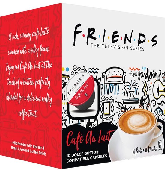 Friends Dolce Gusto Cafe au Lait 10 