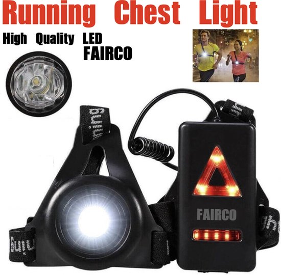 3 Modes Outdoor Sport Running Lights - Led Night Running Zaklamp  Waarschuwing Lichten... | bol.com