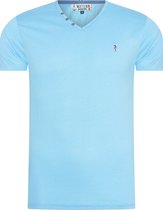Mezaguz Heren T-Shirt Teessential Fresh Bleu Maat L