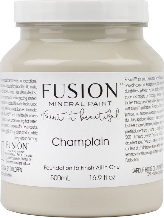 Foto: Fusion paint acrylverf champlain 500 ml