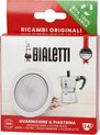 Bialetti - Filter & Siliconen Ring Brikka 2 kops & Moka Inductie 4 kops