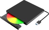 Externe CD/DVD Drive voor Laptop en Macbook - Speler & Brander - USB 2.0 - Geschikt voor PC - Draagbaar