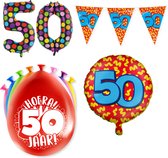 50 jaar Verjaardag Versiering Happy Party M