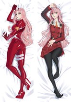 Zero Two Darling In The FranXX Anime Body Pillow Waifu Hoes Dakimakura Kussen Case 52