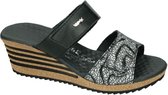 Vital -Dames -  zwart - slippers & muiltjes - maat 36