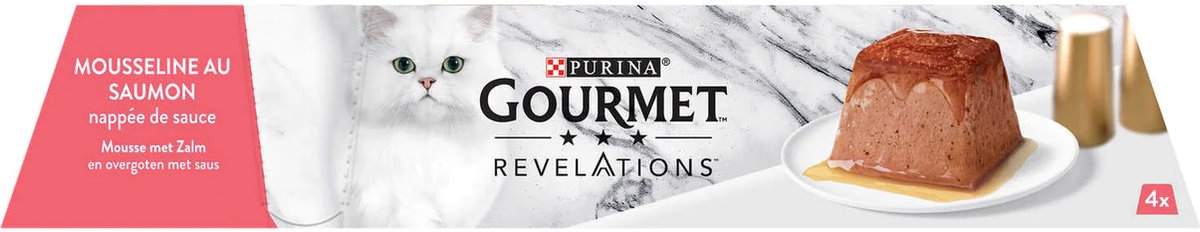 3x Gourmet Revelations -  Mousse met Zalm (4x57g)