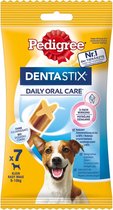 3x Pedigree Dentastix - Kauwstaven voor honden Mini (5-10kg) - 7 kauwstaven per verpakking