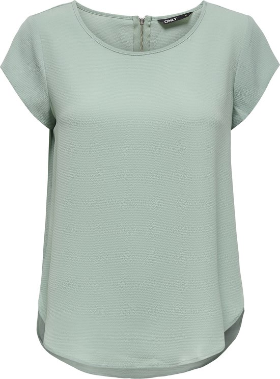 T-shirt pour femme ONLY ONLVIC S/ S SOLID TOP NOOS PTM - Taille 42