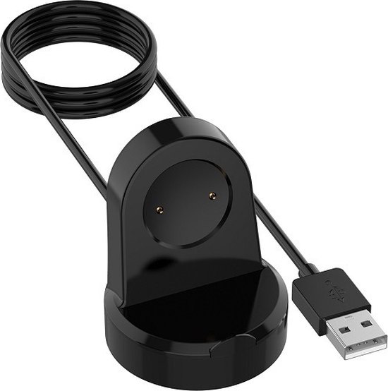 Horloge-oplader voor Fit 3, Magnetisch Draadloos Laadstation met USB-kabel, Draagbare Efficiënte Veilige Smartwatch-oplader Dock Vervanging voor Fit 3