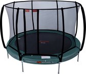 Avyna Pro-Line InGround trampoline 12 ø365 cm + Royal Class Veiligheidsnet – Groen
