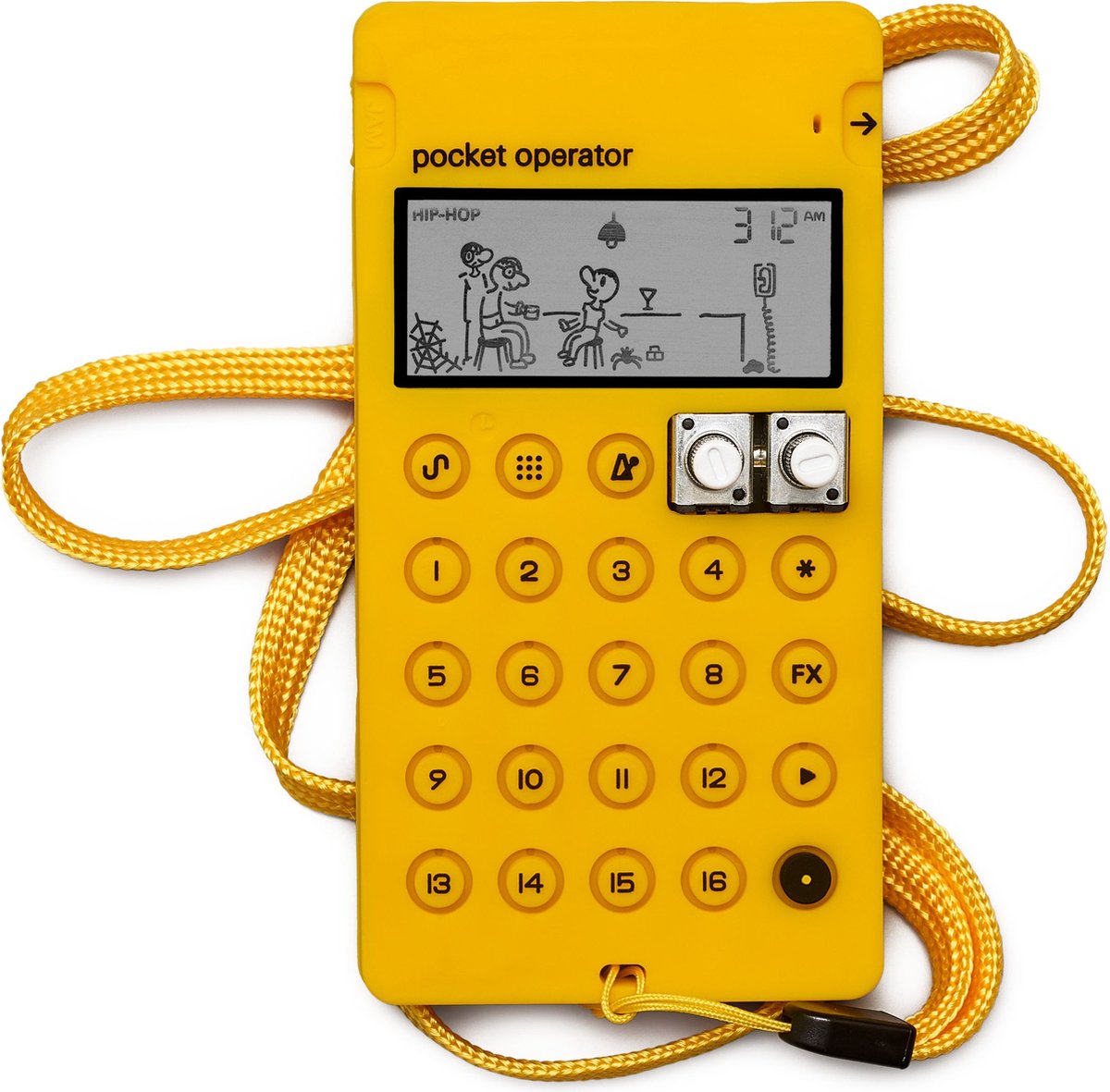 Teenage Engineering CA-X Beschermhoes Geel - Accessoire Voor De Pocket Operator