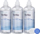 Renu MPS sensitive eyes - 3 x 360 ml - incl. 3 x lenshouder - zachte contactlenzen - voordeelverpakking