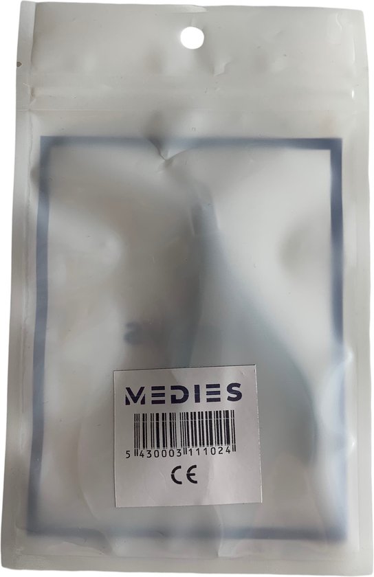 Medies - nageltang | nagelriemknipper voor vinger- en teennagels  |nagelriem knipper | nagelriemknipper | nagelriemverzorging | nagelriem duwer | cuticle knipper | cuticle cutter | manicure & pedicure - spitse bek - zwart - stainless steel