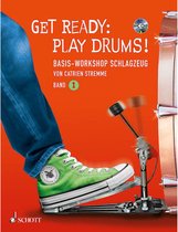 Schott Music Get Ready - Play Drums! Stremme, Lehrbuch met CD - Lesboek voor drums