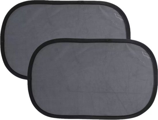 Repus - Statische Zonnescherm voor Autoruit (set van 2) - UV Protectie - Zonwering - Zelfklevend - Statische - 2 stuks verpakt