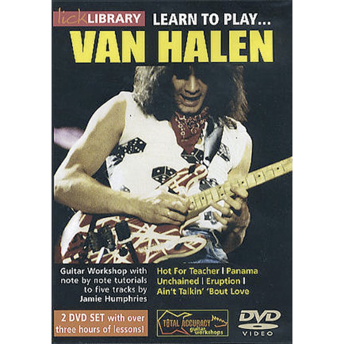 Roadrock International Lick Library - Van Halen Learn to play (gitaar), DVD - DVD / CD / Multimedia: Q - Z