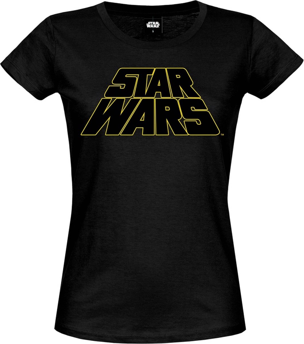 Disney Star Wars Dames Tshirt -S- Return Of The Jedi Zwart
