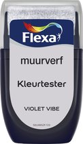 Flexa Muurverf - Kleurtester - Kleur van het jaar 2022 - Violet Vibe - 30 ml