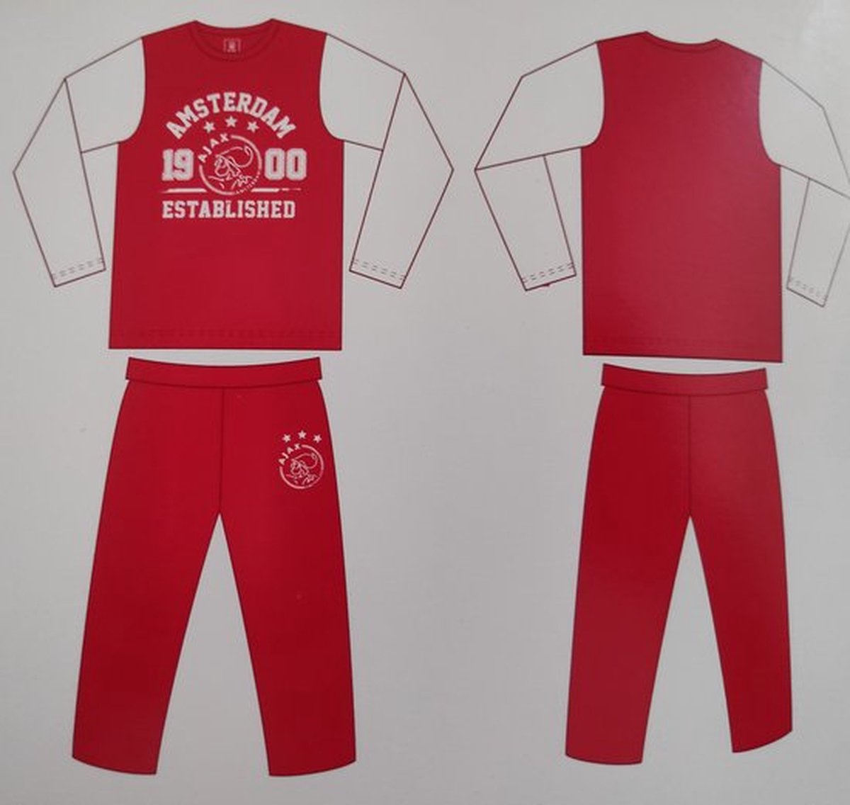 Ajax Pyjama Set - Maat 152/158