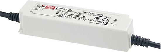 Mean Well LPF-25-24 LED-driver, LED-transformator Constante spanning, Constante stroomsterkte 25.2 W 1.05 A 13.2 - 24 V