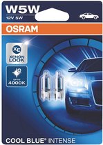 OSRAM 2825CBN-02B Lampe de signalisation Blue Cool Intense W5W 5 W 12 V