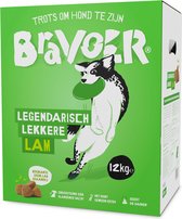 Bravoer Legendarisch Lekkere Lam - Hondenvoer - 12 kilo