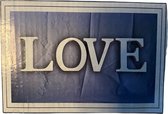 Grote Home Deco letters Hout LOVE Wit