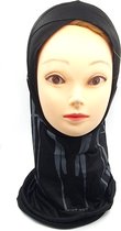 Zwarte Hoofddoek, hijab.