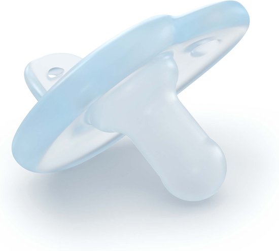 Philips Avent Soothie Fopspeen - 0 tot 6 Maanden - 2 Speentjes - Blauw/Donkerblauw - SCF099/21 van Merkloos — afbeelding 2