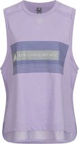 adidas Performance Logo Mesh Tank Top dokwerker Vrouwen violet S.