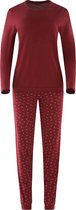 Seidensticker Dames pyjama lang met tailleband Basic