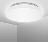 BK Licht - Lampe salle de bain - IP44 - Ø22cm - 4000K - Plafonnier 10W