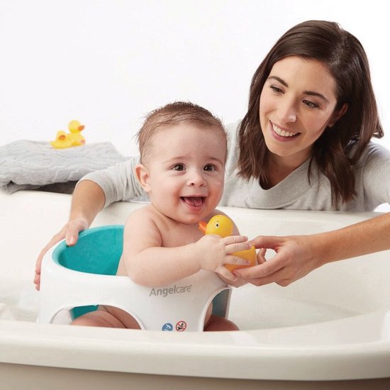 Angelcare Badzitje Grijs - Badring voor Baby van 6+ maanden - Badstoeltje - Badstoel  Baby | bol.com