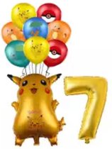 Pokemon Ballon Set 10 stuks Kinderen Verjaardagsfeestje Nummer 7