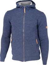 Ivanhoe vest Morel Hood Male voor heren van wol - Denim Blauw