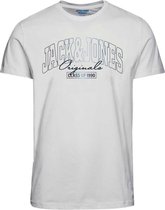 Jack & Jones T-shirt Penny White (Maat: 6XL)