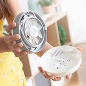 Muggenlamp met UV licht ,ventilator en muursteun