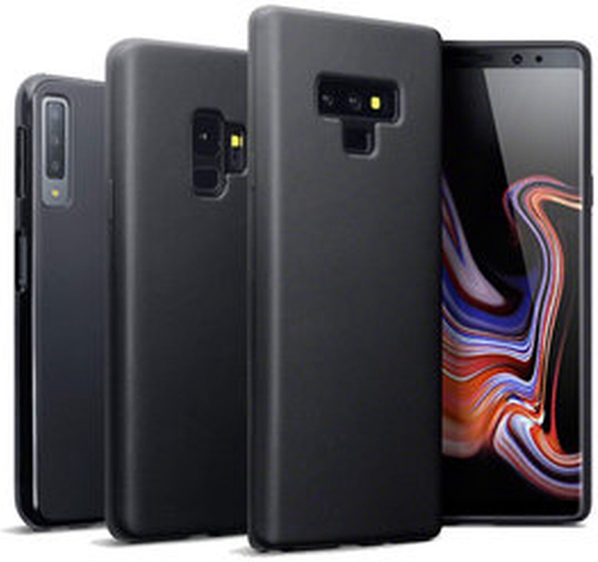Samsung Galaxy A20e - Creative case - achterkant hoesje - black