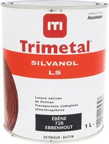 Trimetal Silvanol LS - Zijdeglans transparante 1-potsysteem beits - 728 Ebben - 1 L