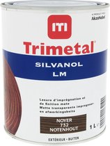 Trimetal Silvanol LM - Matte Transparante impregneer en afwerkingsbeits - 732 Noten - 1 L
