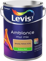 Peinture pour les murs Levis Ambiance - Extra Mat - Yellow Shady A70 - 5L