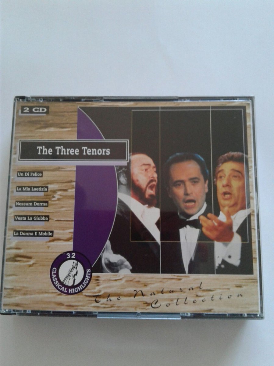 THE THREE TENORS 2CD BOX SET - NATURAL COLLECTION
