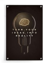Walljar - Turn your ideas into reality - Muurdecoratie - Plexiglas schilderij