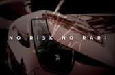 Walljar - No Risk No Rari Part 2 - Muurdecoratie - Poster met lijst