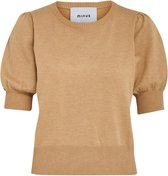 Minus Trui Liva Knit Tee Mi3939  6024 Apricot Tan Melange Dames Maat - M