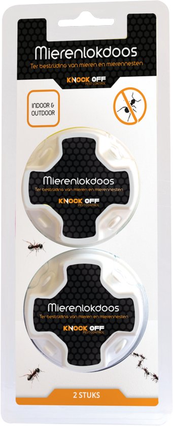 Knock Off mierenlokdoos – 2 stuks