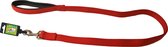 Boon Dog fashion lijn nylon “SP” dubbel 20 mm x 130 cm, rood.